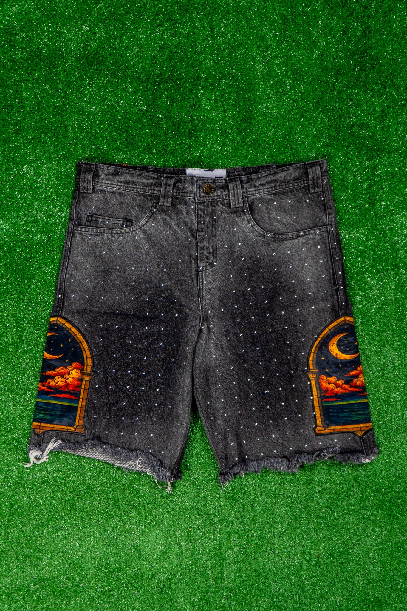 "Starry Night" Jean Shorts