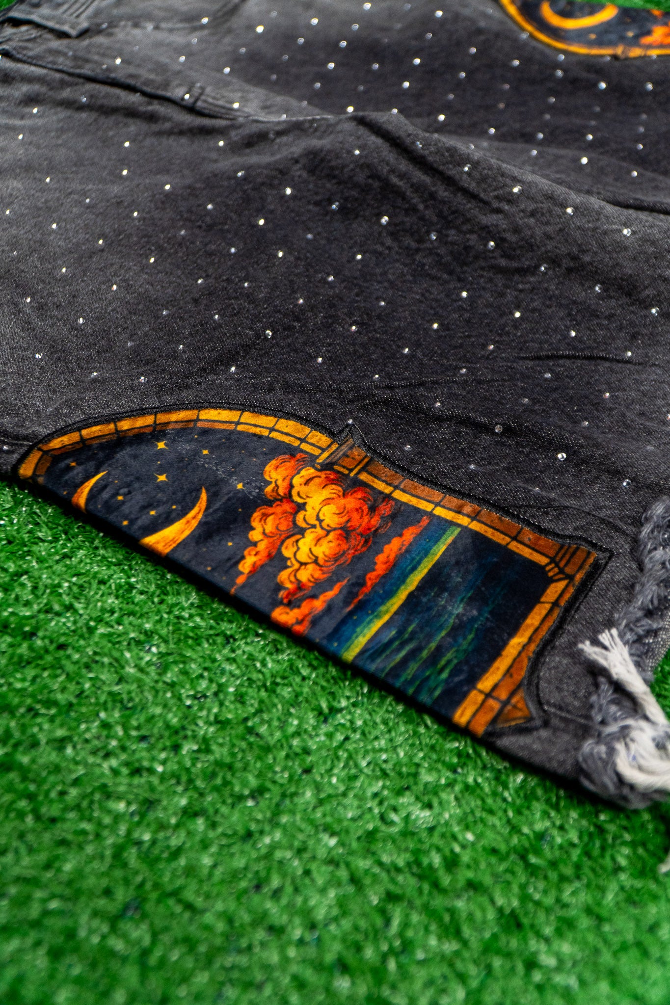 "Starry Night" Jean Shorts