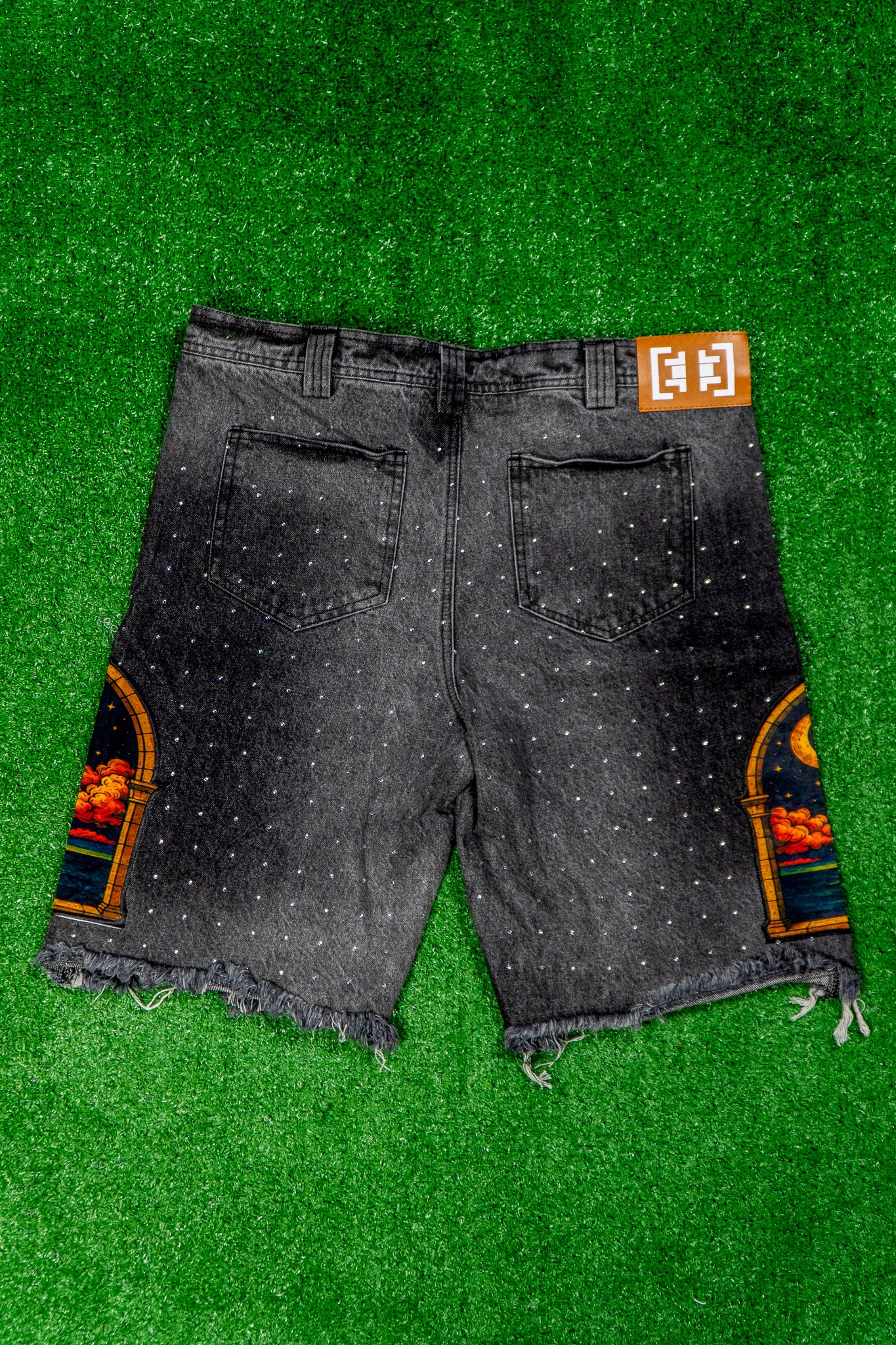 "Starry Night" Jean Shorts